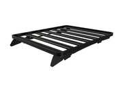 Black metal roof rack kit with parallel bars for Toyota Hilux Revo Slimline II tray
