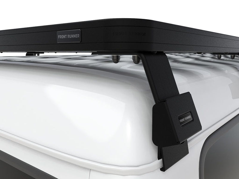 Roof rack kit installed on Toyota Land Cruiser 78 for extra cargo space