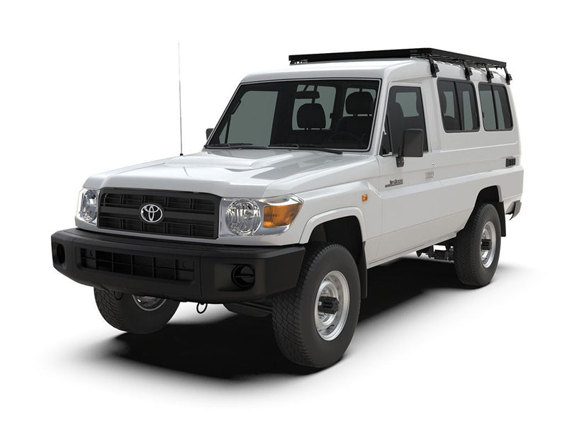 White Toyota Land Cruiser 70 Series roof rack kit for Front Runner Land Cruiser 78