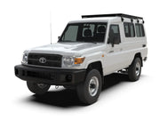 White Toyota Land Cruiser 70 Series roof rack kit for Front Runner Land Cruiser 78