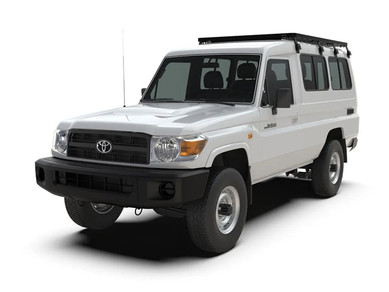 White Toyota Land Cruiser 70 Series roof rack kit for Front Runner Land Cruiser 78