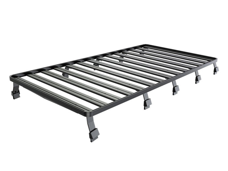 Metal bed frame with slats and wheels for Front Runner Toyota Land Cruiser 78 Roof Rack Kit