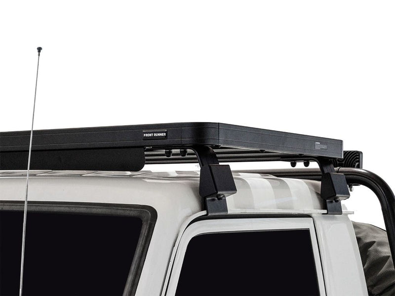 Roof rack mounted on a Toyota Land Cruiser SC Ute for the Front Runner Roof Rack Kit