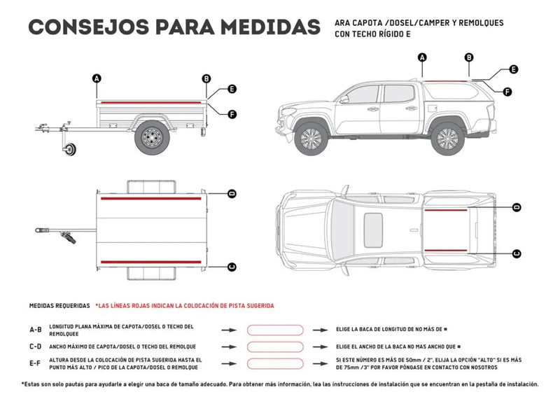 Front Runner Truck Canopy or Trailer Slimline II Rack Kit / 1255mm (W) x 1358mm (L) - Roof Racks
