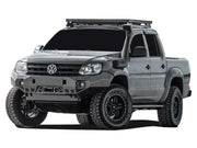 Modified Volkswagen Amarok with off-road upgrades using Front Runner Slimline II Tray roof rack kit