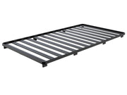 Metal bed frame or platform with horizontal slats for Volkswagen Crafter Slimline II roof rack kit