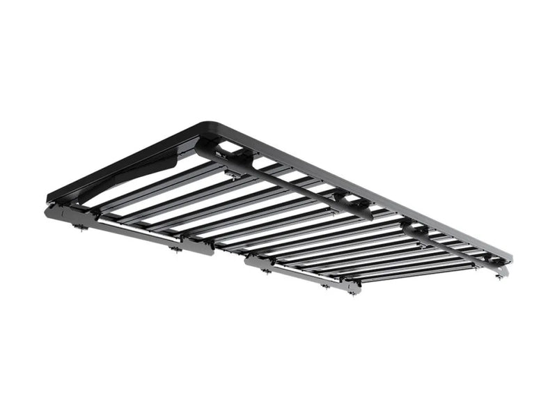 Roof rack kit with parallel metal bars for Volkswagen T5/T6 Transporter LWB Slimline II