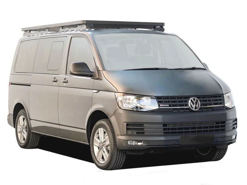 Volkswagen T5/T6 Transporter roof rack kit with roof rack and light bar for cargo storage