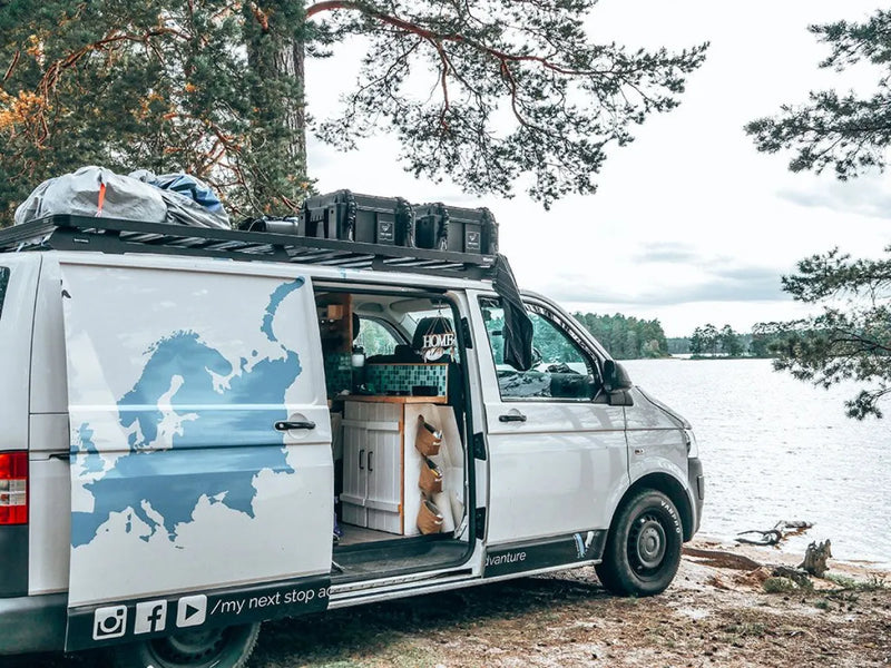 Front Runner Volkswagen T5/T6 Transporter Slimline II Roof Rack Kit I 2003 - Current - Roof Racks