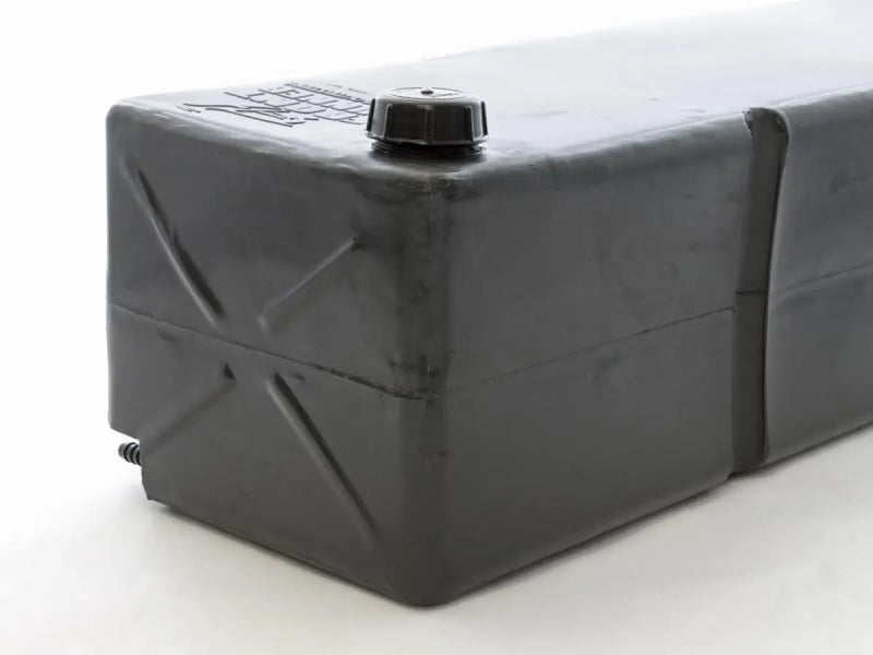 Black plastic vehicle water tank with cap, 67L capacity for Front Runner Water Tank