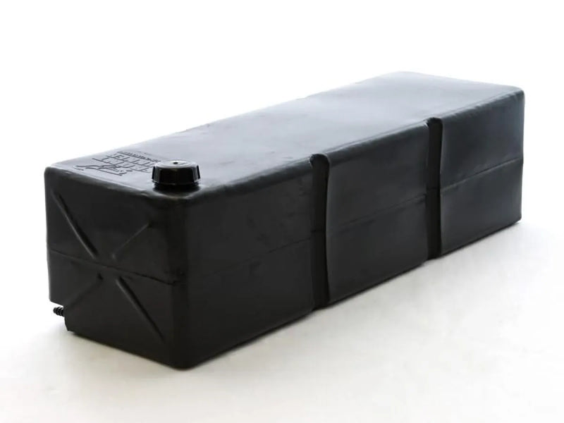 Black rectangular vehicle water tank or power pack with cap for Front Runner Water Tank 67L