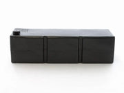 Black rectangular vehicle water tank with three segments for Front Runner Water Tank 67L