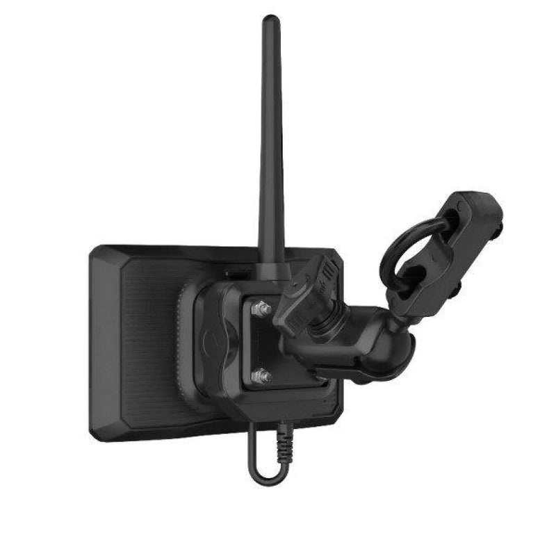 Wireless security camera with adjustable mount for Garmin Tread Powersport GPS sat nav