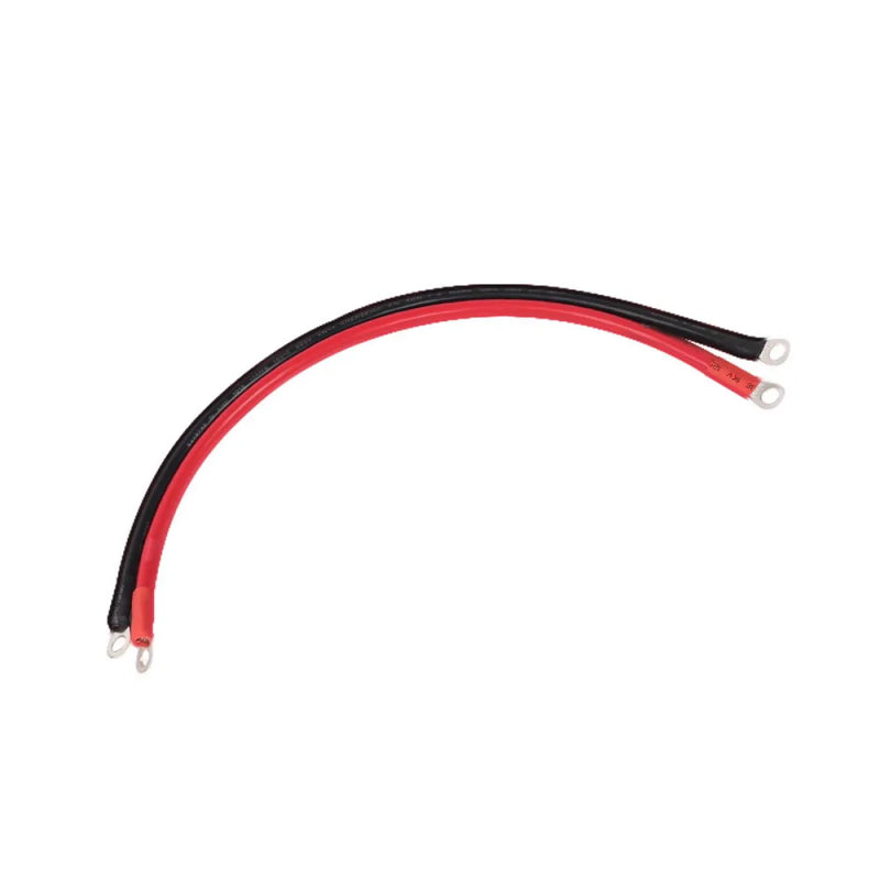 Red and black electrical wires with metal connectors for Giantz 2000W Power Inverter pure sine wave