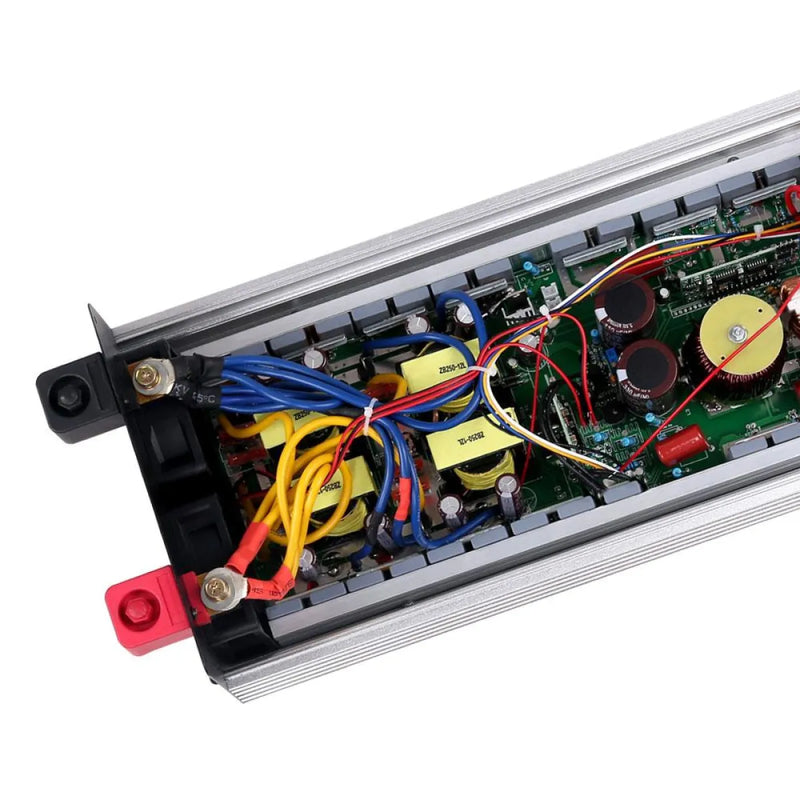 Electronic circuit board inside aluminum housing of Giantz 3000W Pure Sine Wave Power Inverter