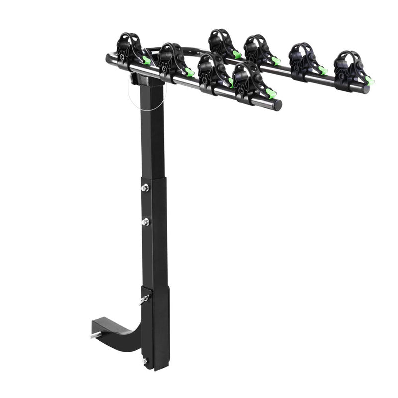 Giantz Bike Carrier 4 Bicycle Car Rear Rack Hitch Mount 2 Towbar Foldable Steel - Early Christmas Sale (Restocked!)
