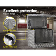 Giantz Aluminium Ute Generator Toolbox | 62cm x 40cm x 50cm - Storage