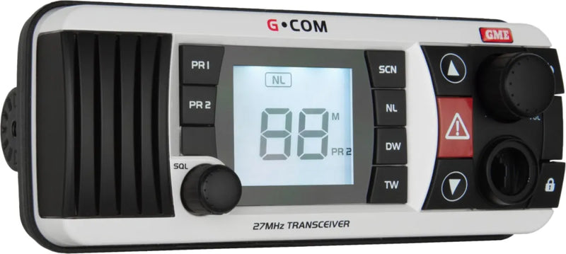 GME 27MHz Fixed Mount Marine Radio - Fixed Mount Marine Radio