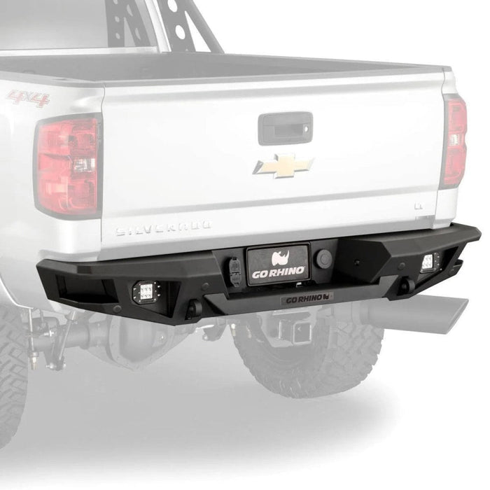 Go Rhino BR20 Rear Bumper Replacement for RAM 1500 DS Classic | 28128T - Bullbar