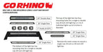 Go Rhino BR5 Light Mount Bar - Bumper Accessories