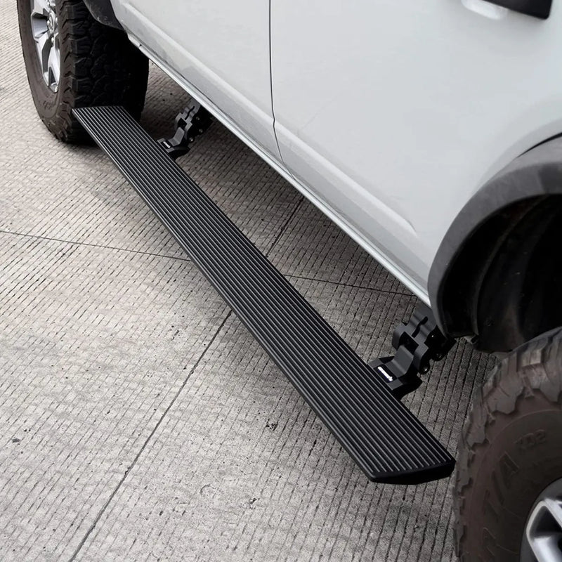Go Rhino E1 Electric Running Board, Side Steps | RAM 2500HD (2022+) | Protective Bedliner Coating