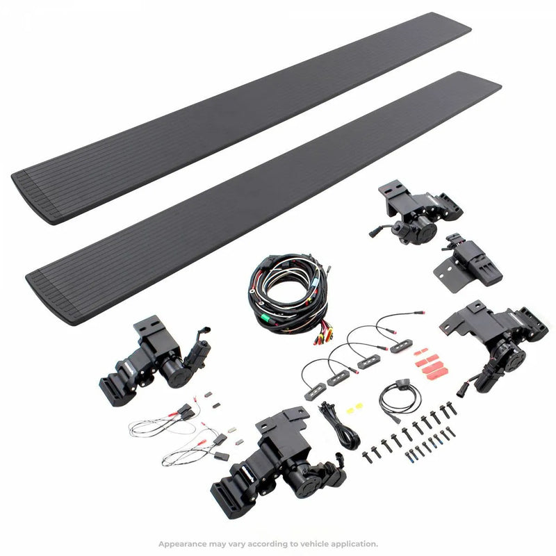 Go Rhino E1 Electric Running Board, Side Steps | RAM 2500HD (2022+) | Protective Bedliner Coating