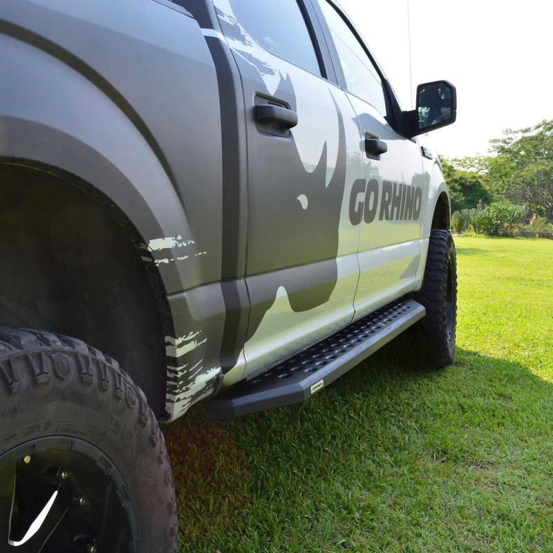 Go Rhino RB20 Running Board Side Steps for Chevrolet Silverado 1500 (2020+)