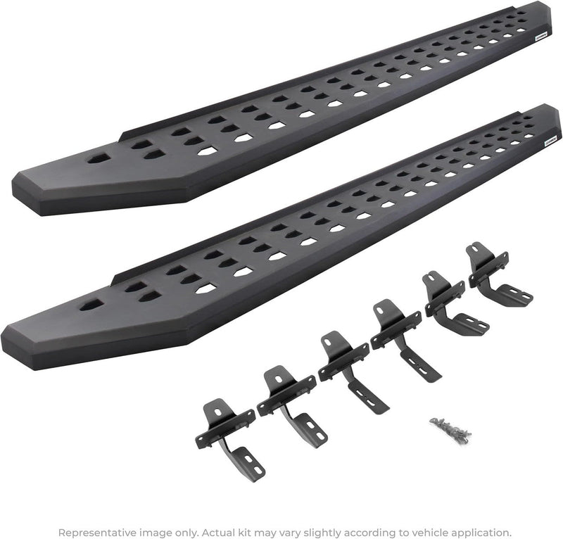 Go Rhino RB20 Running Board Side Steps for Chevrolet Silverado 1500/2500 (2020+)