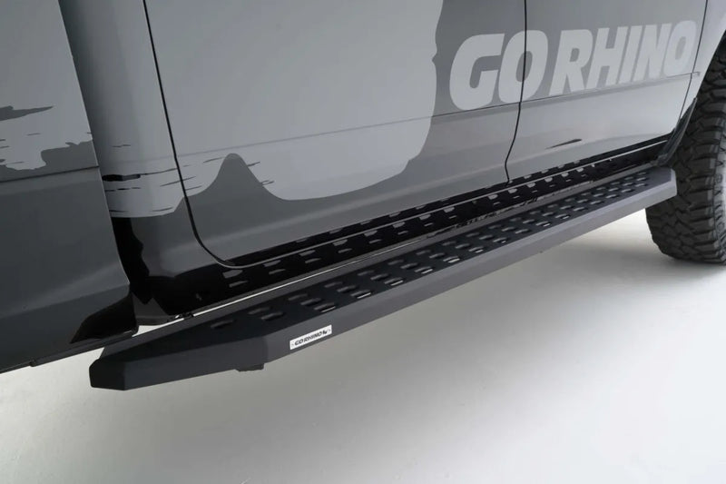 Go Rhino RB20 Running Boards | Protective Bedliner Coat - Sidesteps
