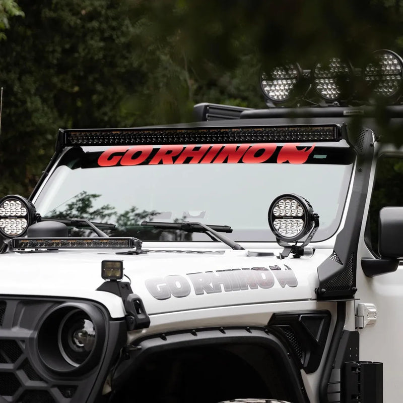 Go Rhino Xplor Blackout Combo Series 50’’ DoubleLine Row LED Light Bar