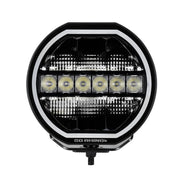 Go Rhino Xplor Blackout Series Maxline Hi/Low LED Round Light | 7’’ or 9’’