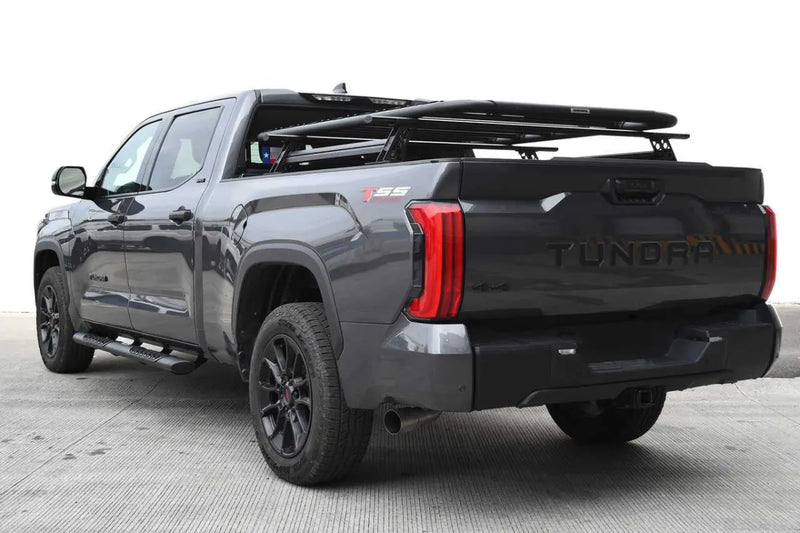 Go Rhino XRS Cross Bars Bed Rail Kit for Trucks with Tonneau Cover T-Tracks