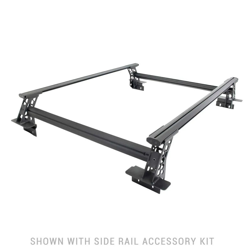 Go Rhino XRS Cross Bars Bed Rail Kit for Trucks with Tonneau Cover T-Tracks