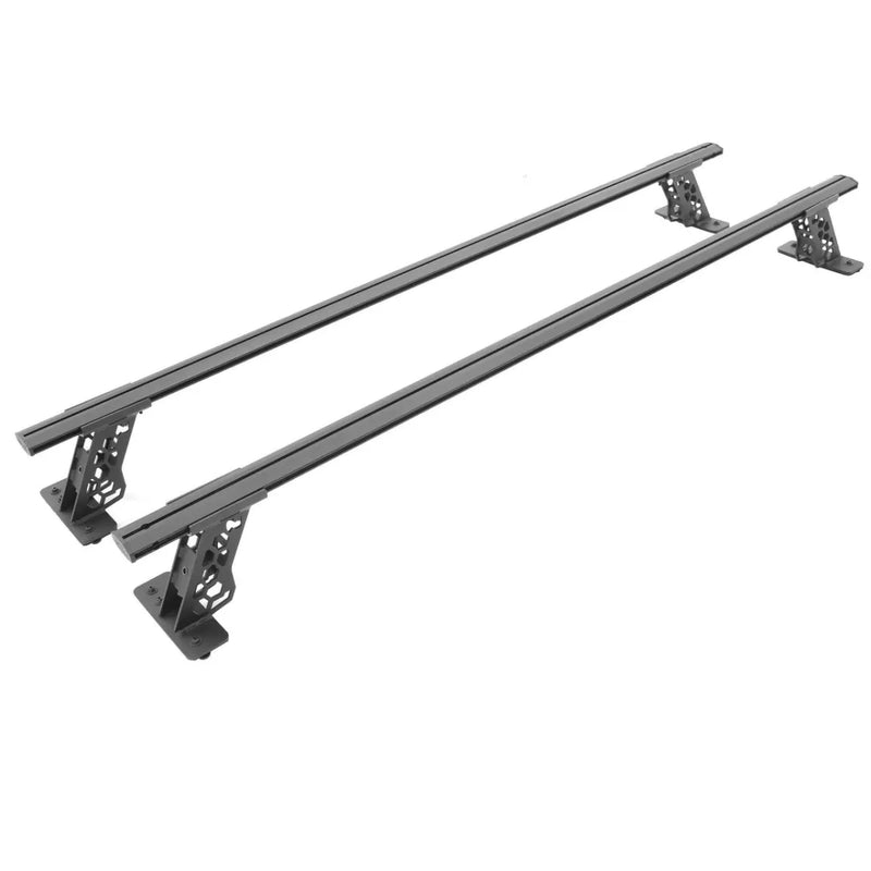 Go Rhino XRS Cross Bars Bed Rail Kit for Trucks with Tonneau Cover T-Tracks