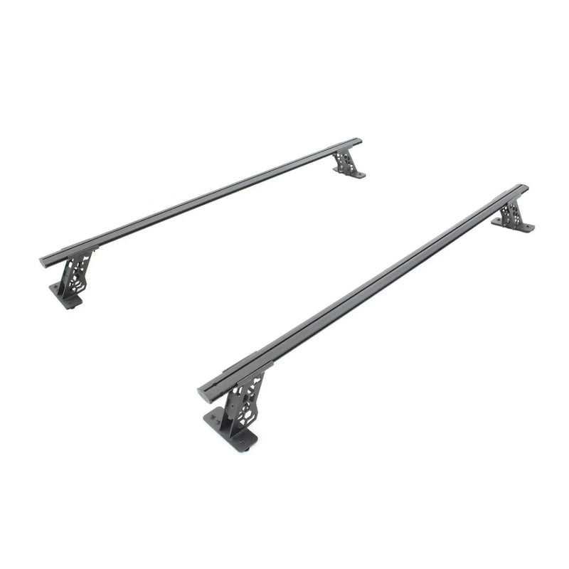 Go Rhino XRS Cross Bars Bed Rail Kit for Trucks with Tonneau Cover T-Tracks