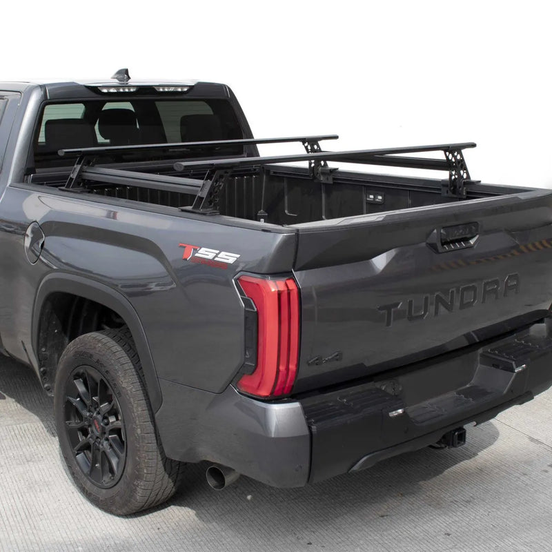 Go Rhino XRS Cross Bars Truck Bed Rail Kit for Trucks w/out Tonneau Covers