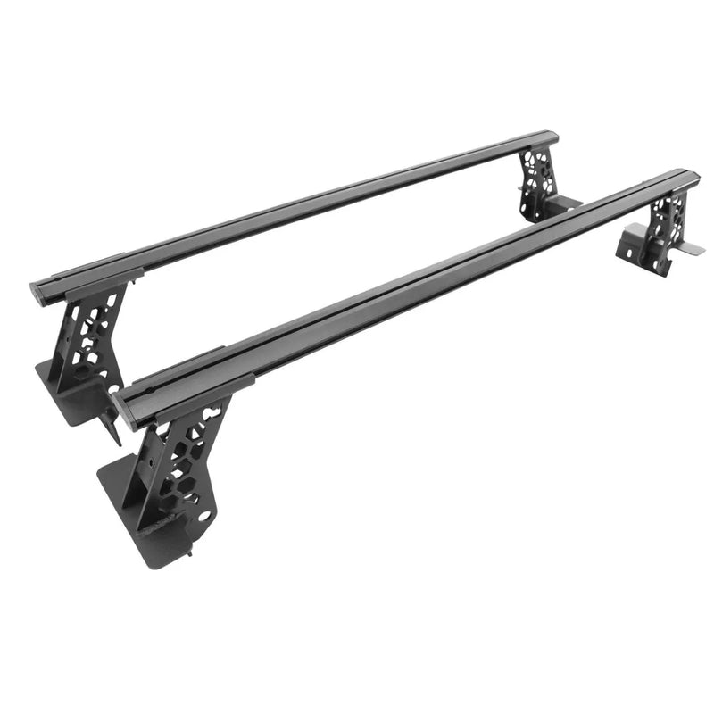 Go Rhino XRS Cross Bars Truck Bed Rail Kit for Trucks w/out Tonneau Covers