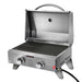 Grillz Portable Gas BBQ LPG Oven Camping Cooker Grill 2 Burners Stove Outdoor - Home & Garden > BBQ