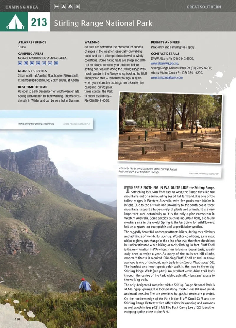 Hema 4WD + Camping Escapes Perth and the South West Travel Book (1st Edition) - Books