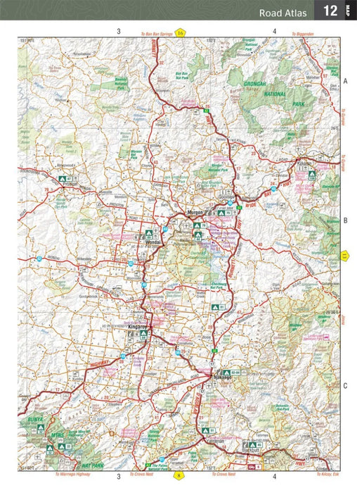 Hema 4WD + Camping Escapes South East Queensland Travel Book (1st Edition) - Books