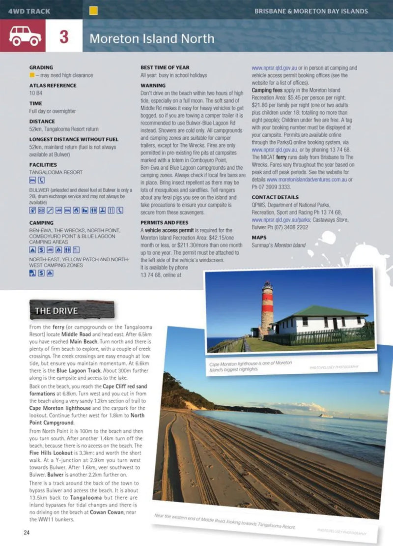 Hema 4WD + Camping Escapes South East Queensland Travel Book (1st Edition) - Books