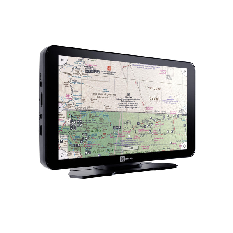 Hema 7’’ Smart Monitor Cameras and GPS with Dual Channel DVR