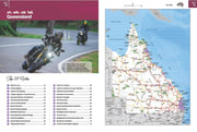 Hema Australia Motorcycle Atlas with 200 Top Rides Travel Book (7th Edition)