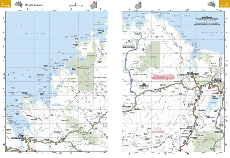 Hema Australia Truckies Atlas Travel Book (7th Edition) - Books