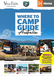 Hema Where to Camp Guide Travel Book (1st Edition) - Books