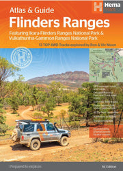 Hema Flinders Ranges Atlas & Travel Guide Book (1st Edition) - Books