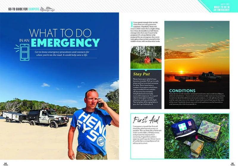 Hema Go-To Guide for Campers (1st Edition) Travel Book - Books