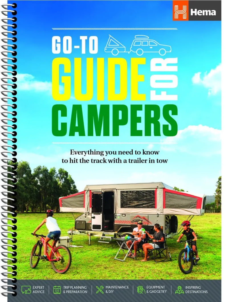 Hema Go-To Guide for Campers (1st Edition) Travel Book - Books