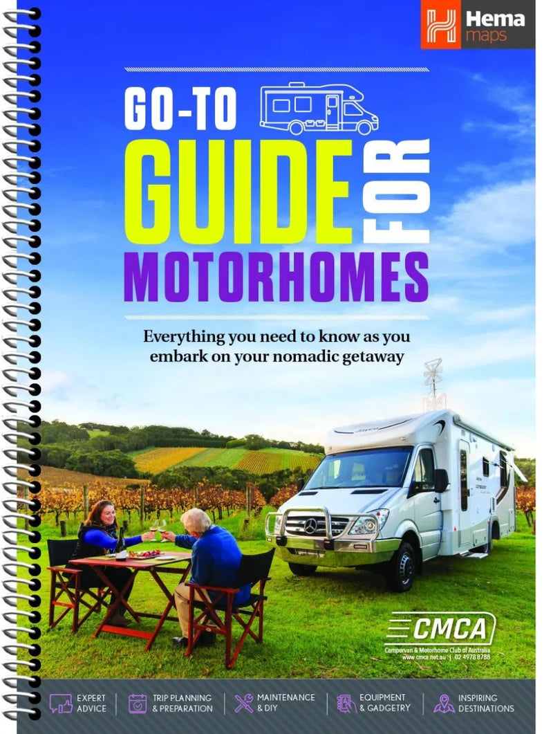 Hema Go-To-Guide for Motorhomes (1st Edition) - Books