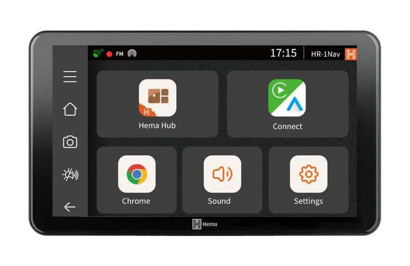 Hema HR-1 NAV Smart Navigator with Dual Channel Dash Cams